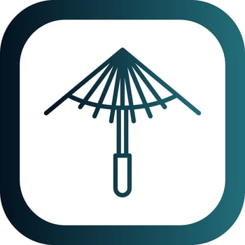 Wagasa Vector Icon Design