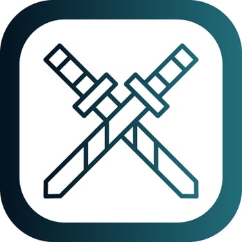 Katana Vector Icon Design
