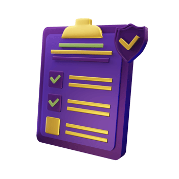 Checklist For Business 3D Icon png