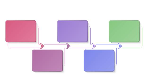 Infographic process design 5 options or steps. png