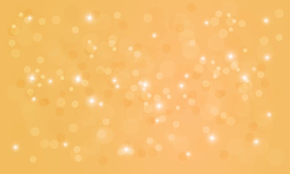 Vector bokeh effect gradient background