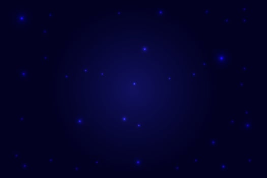 Abstract Galaxy Background Vector Illustration. Night Cosmic Space Sky With Shining Stars. Starry Light, Milky Way Backdrop. Stardust In Universal Banner