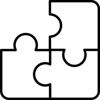 Puzzle Vector Design Element Icon