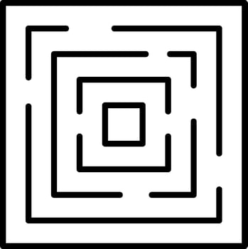 Maze Vector Design Element Icon