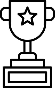 Trophy Vector Design Element Icon