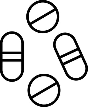 Pills Vector Design Element Icon