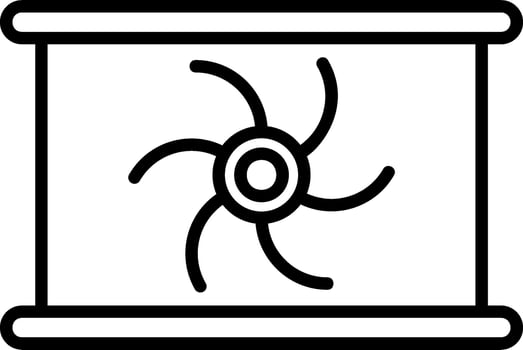 Black Hole Vector Design Element Icon