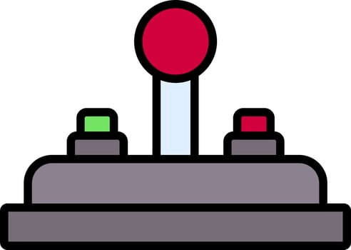 Joystick Vector Design Element Icon
