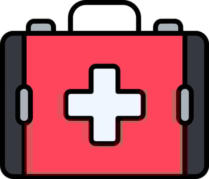 First Aid Kit Vector Design Element Icon