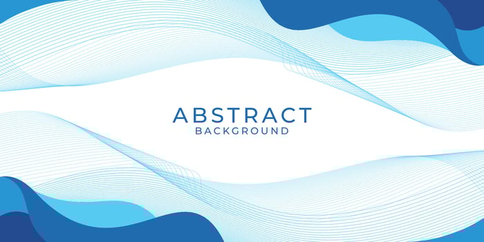Abstract blue background template vector