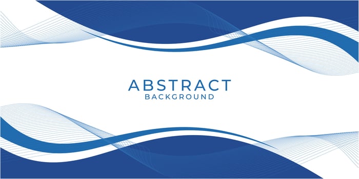Abstract blue background template vector