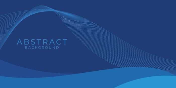 Abstract blue background template vector