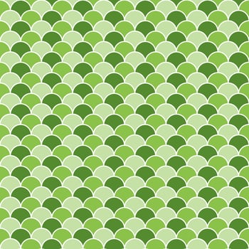 Light green fish scales pattern. fish scales pattern. fish scales seamless pattern. Decorative elements, clothing, paper wrapping, bathroom tiles, wall tiles, backdrop, background. vector