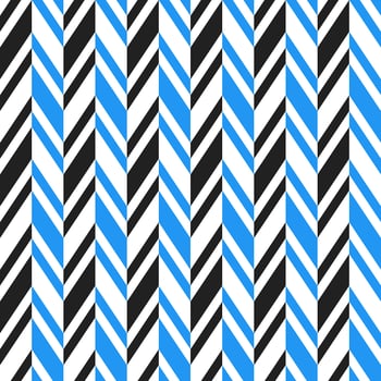 Blue and black herringbone pattern. Herringbone vector pattern. Seamless geometric pattern for clothing, wrapping paper, backdrop, background, gift card.