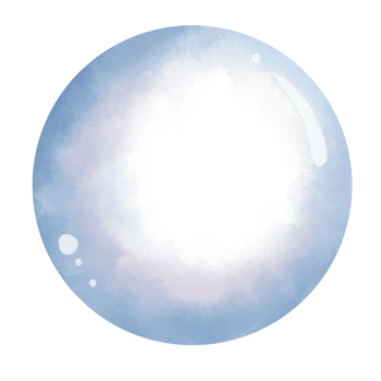 blue bubble no background, no background png
