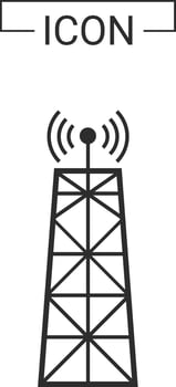 wireless icon signal connection vector