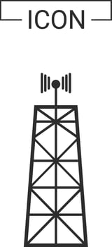 wireless icon signal connection vector