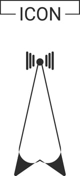 wireless icon signal connection vector