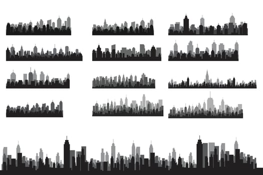Modern City Skyline Vector illustration