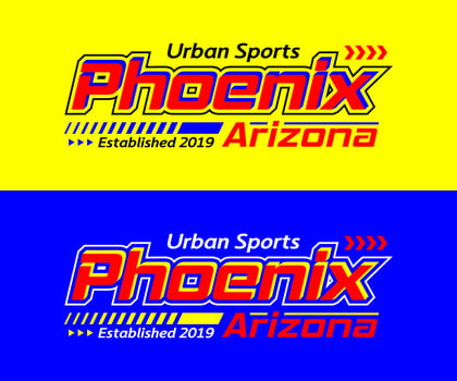 Phoenix city racing typeface, for print on t shirts etc. vector