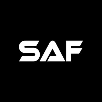 SAF Logo Design, Inspiration for a Unique Identity. Modern Elegance and Creative Design. Watermark Your Success with the Striking this Logo. vector