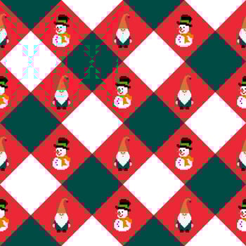 plaid pattern vector set for scarf, pillow case, blanket, cloth, fabric print, Christmas background.