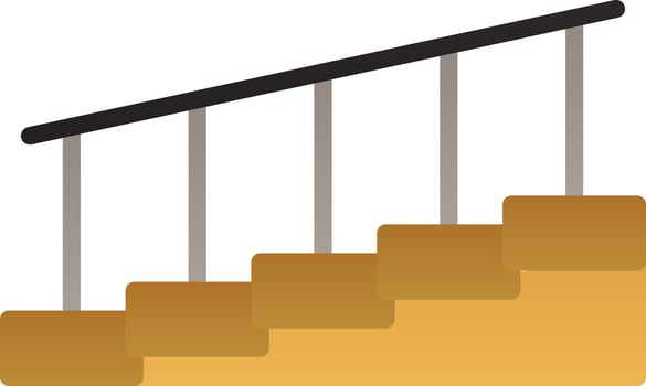 Stairs Vector Icon Design