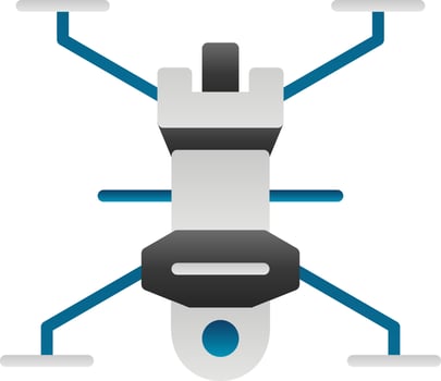 Drone Vector Icon Design