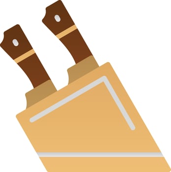 Knife block Vector Icon Design