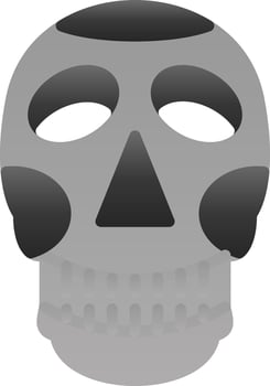 Skull Vector Icon Design