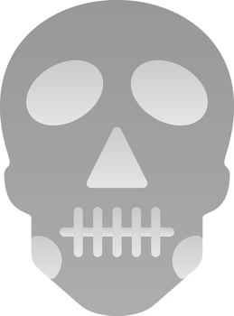 Skull Vector Icon Design