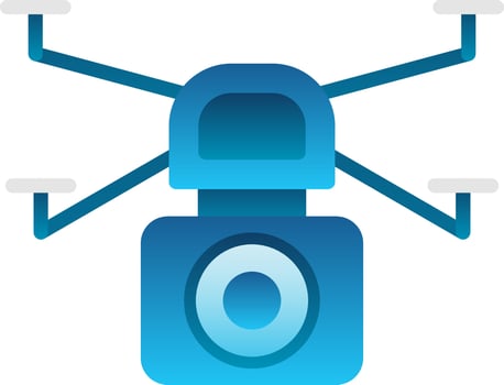Drone Vector Icon Design