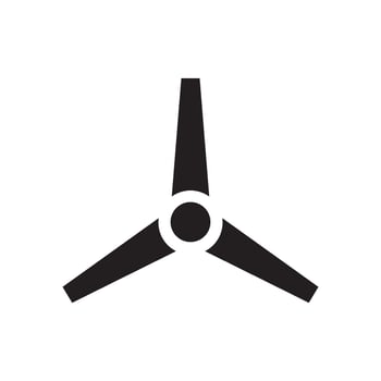 propeller icon vector