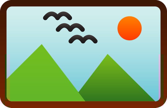 Photo Vector Icon Design