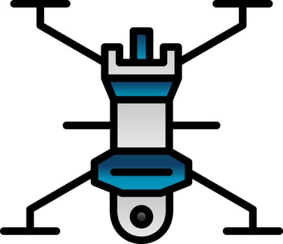Drone Vector Icon Design