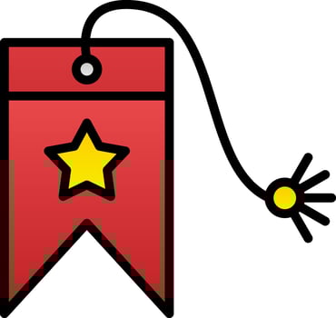 Bookmark Vector Icon Design