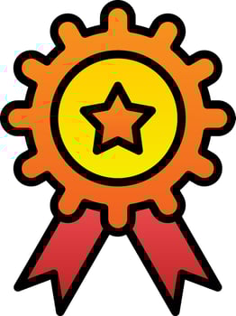 Award Vector Icon Design