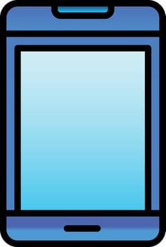 Mobile phone Vector Icon Design