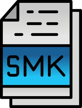 File Extensions Vector Icon Design