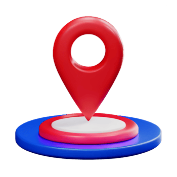 Icon Location Map AI Generative png