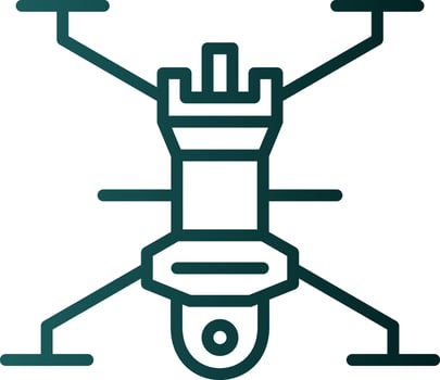 Drone Vector Icon Design