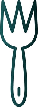 Fork Vector Icon Design