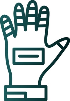 Racing glove Vector Icon Design