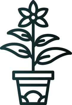 Plant Vector Icon Design