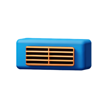 Air Conditioner Home AI Generative png