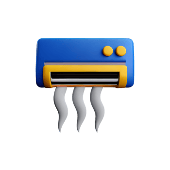 Air Conditioner Home AI Generative png