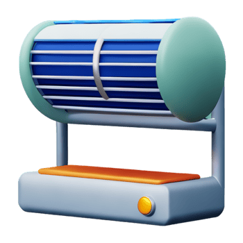 Air Conditioner Home AI Generative png