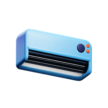 Air Conditioner Home AI Generative png