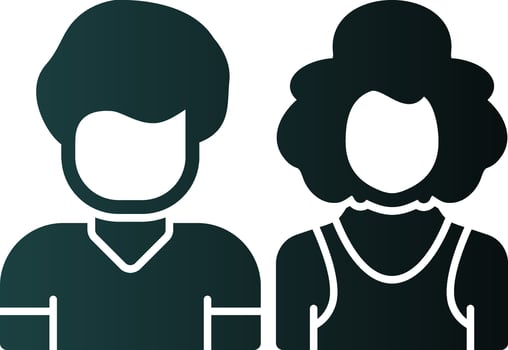 Parents Vector Icon Design