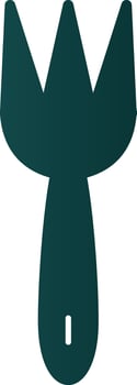 Fork Vector Icon Design